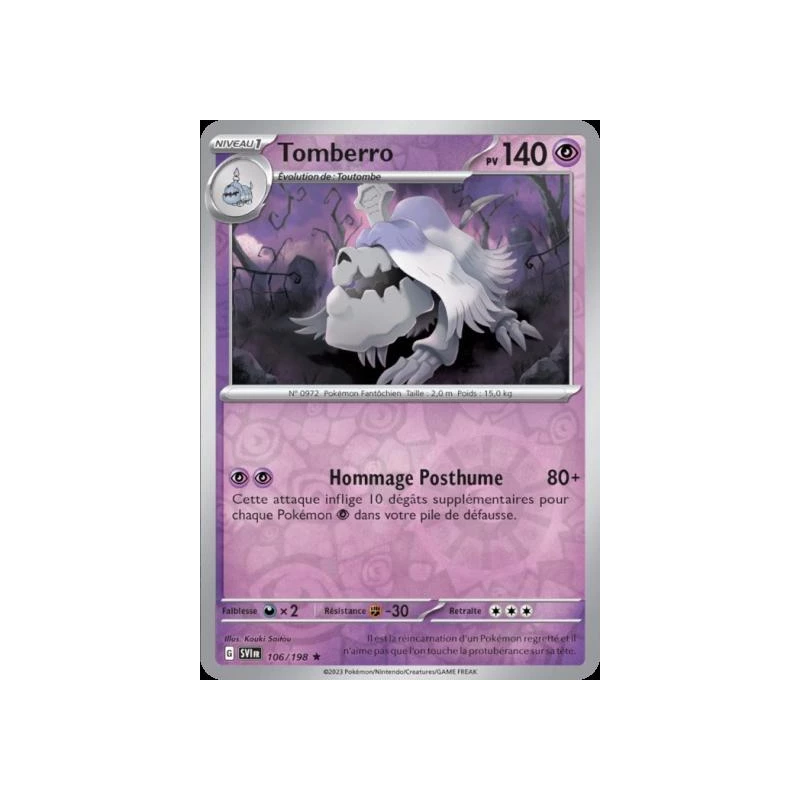 Tomberro (Reverse Holo) SV01 - 106/198