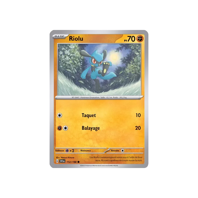 Riolu SV01 - 112/198