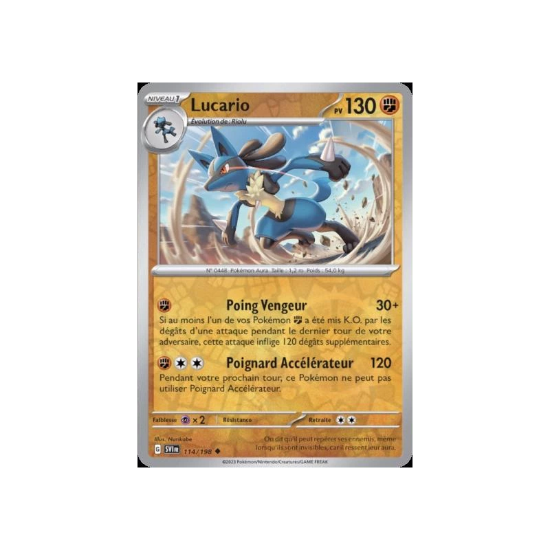 Lucario (Reverse Holo) SV01 - 114/198