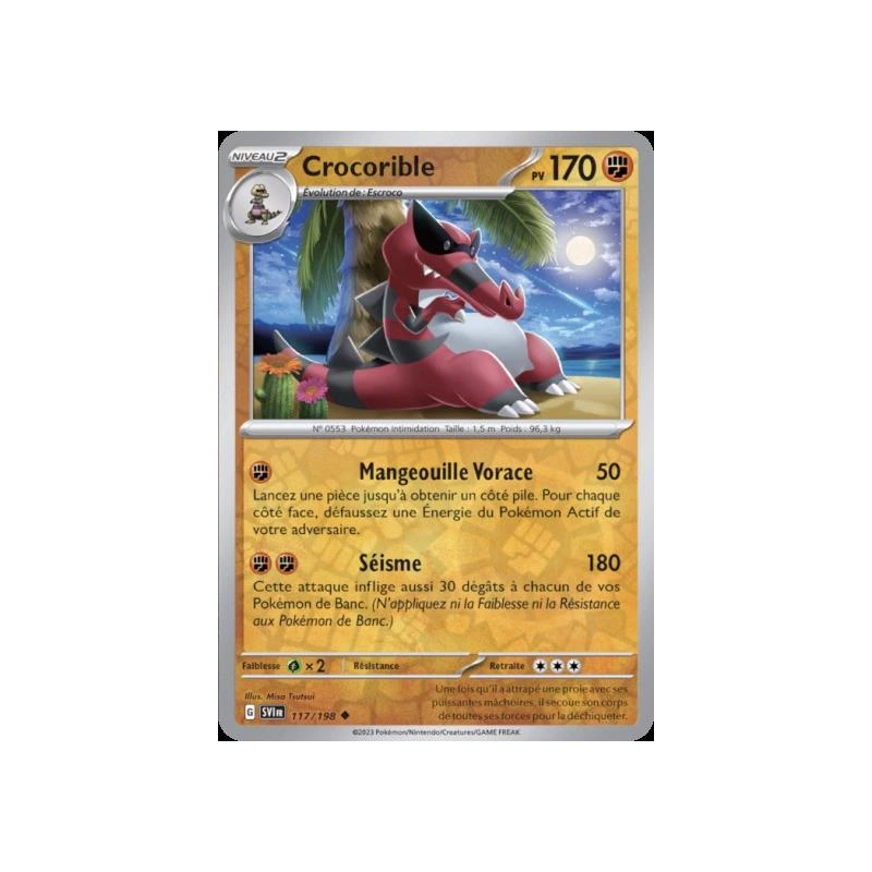 Crocorible (Reverse Holo) SV01 - 117/198