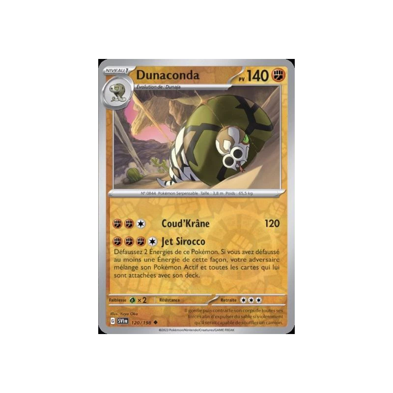 Dunaconda (Reverse Holo) SV01 - 120/198