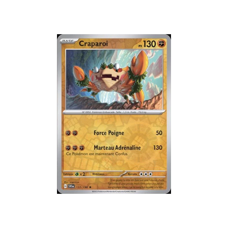 Craparoi (Reverse Holo) SV01 - 122/198