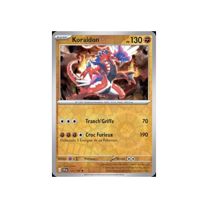 Koraidon (Reverse Holo) SV01 - 124/198