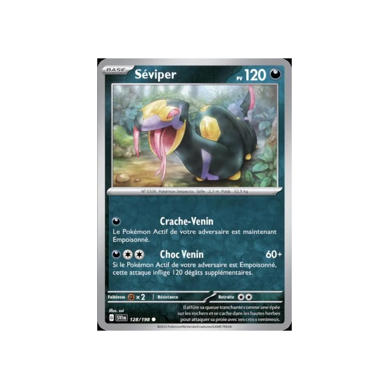 Séviper (Reverse Holo) SV01 - 128/198