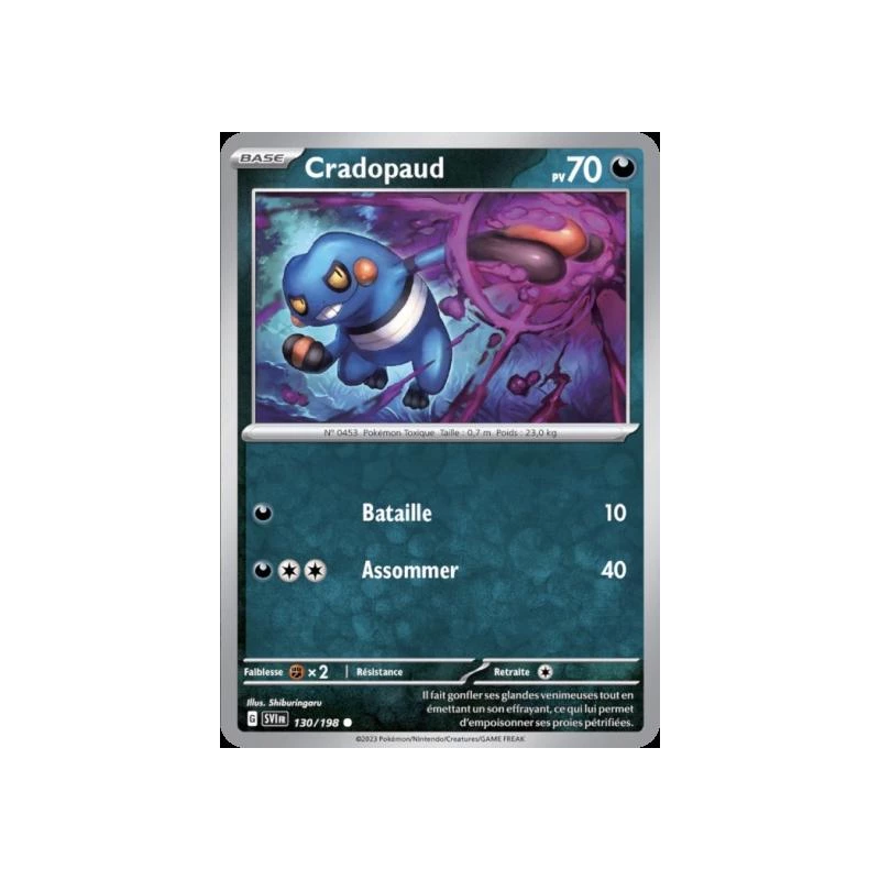 Cradopaud (Reverse Holo) SV01 - 130/198