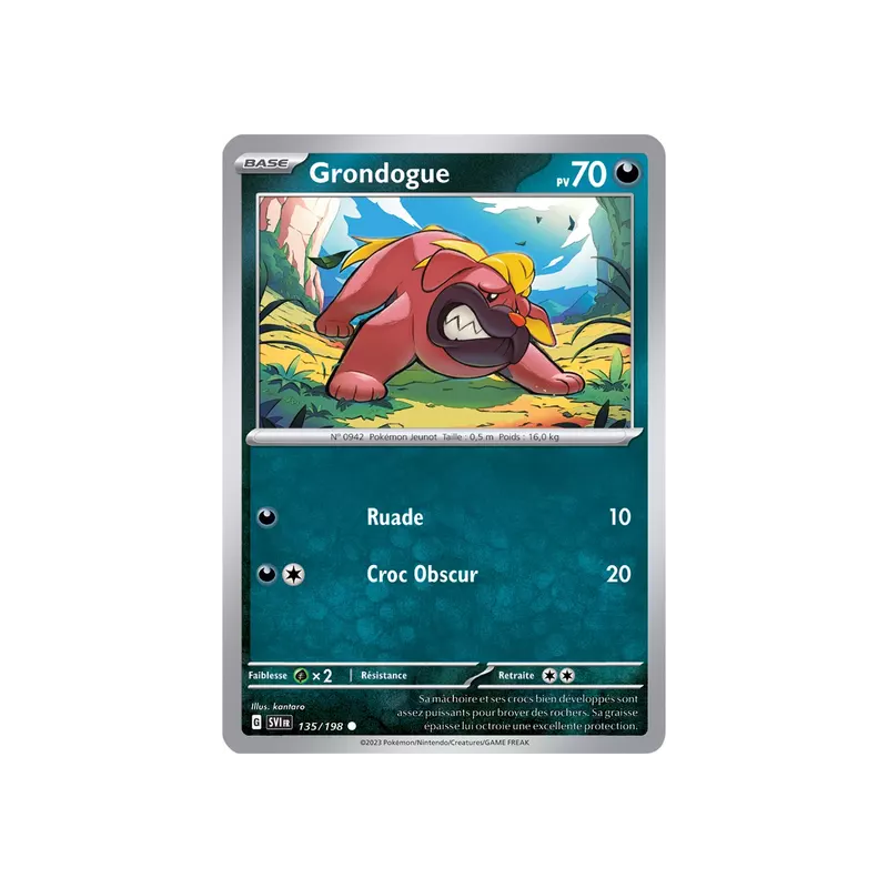 Grondogue SV01 - 135/198