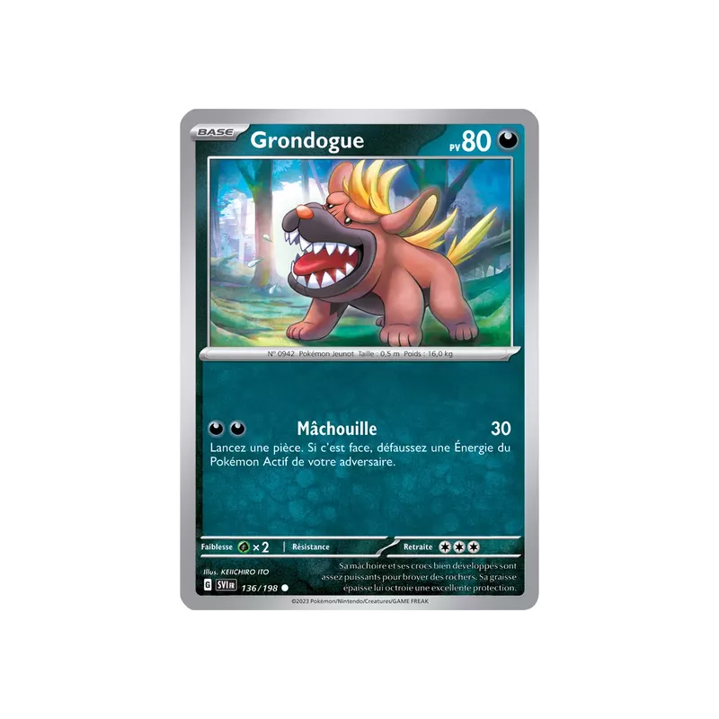 Grondogue SV01 - 136/198
