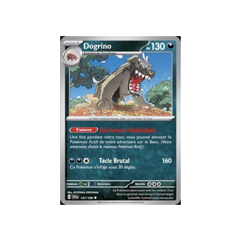 Dogrino (Reverse Holo) SV01 - 137/198