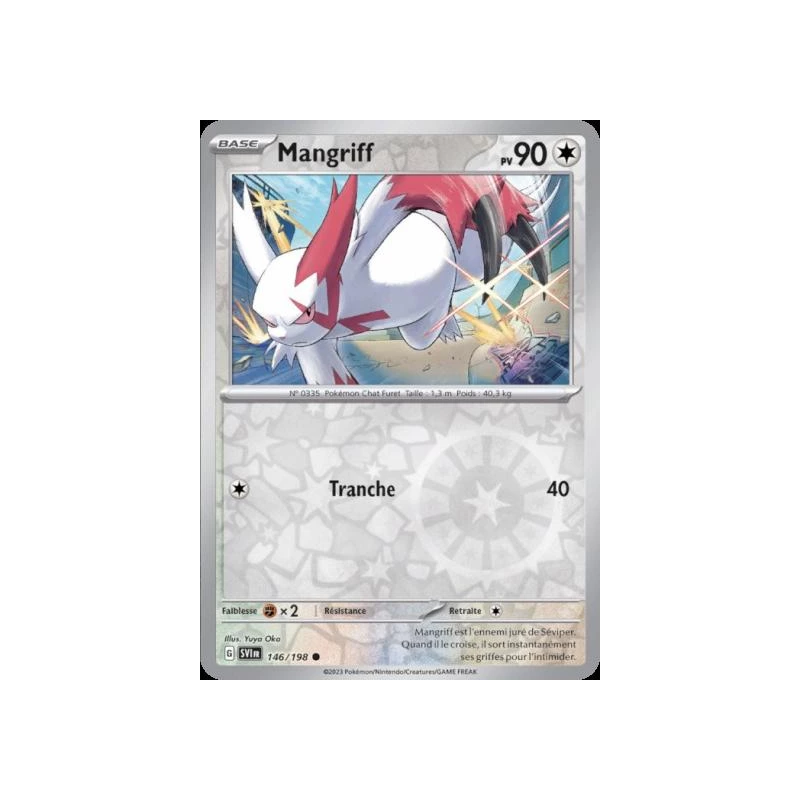 Mangriff (Reverse Holo) SV01 - 146/198