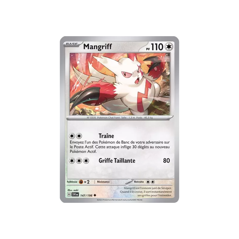 Mangriff SV01 - 147/198