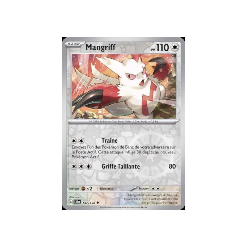 Mangriff (Reverse Holo) SV01 - 147/198
