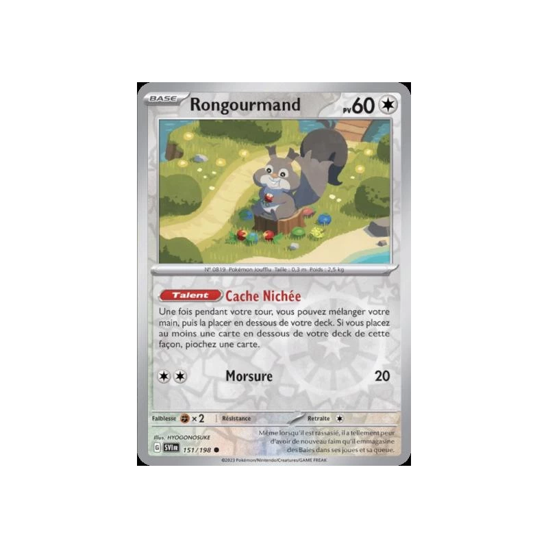 Rongourmand (Reverse Holo) SV01 - 151/198