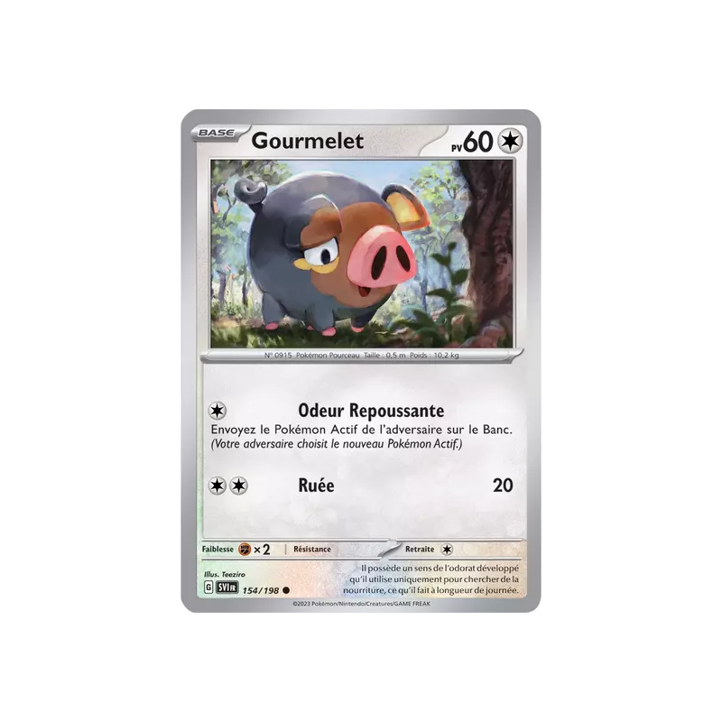 Gourmelet SV01 - 154/198