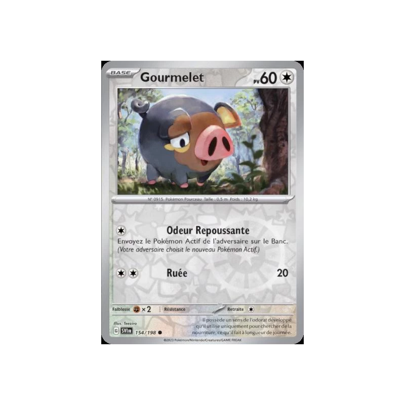 Gourmelet (Reverse Holo) SV01 - 154/198