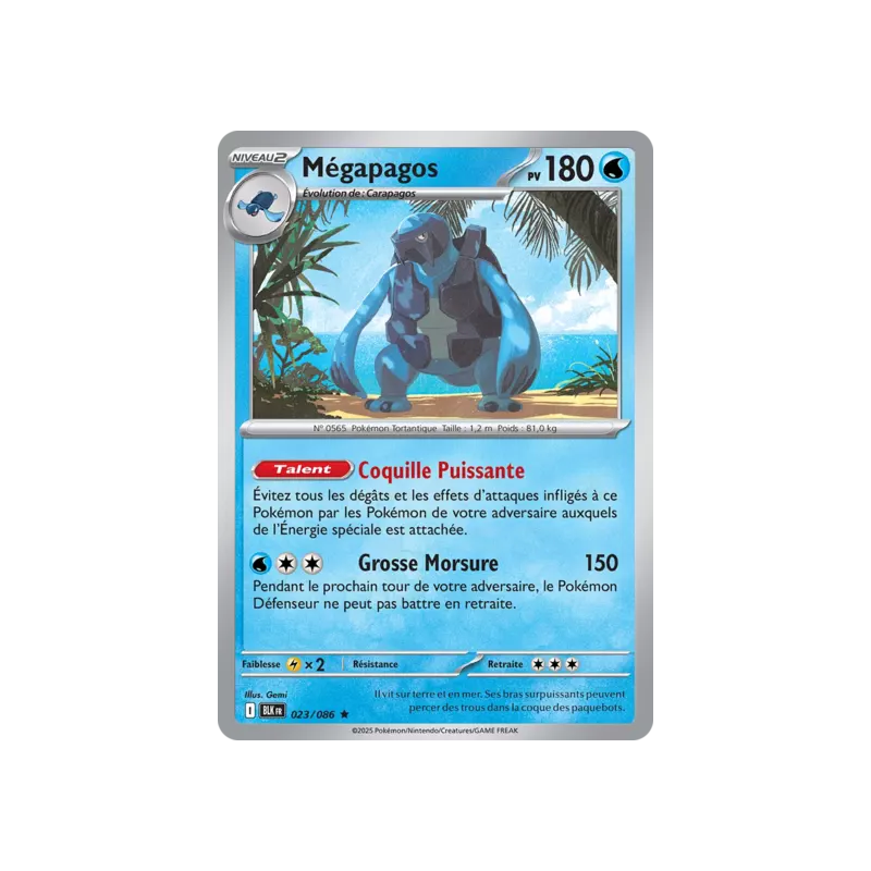 Mégapagos BLK - 023/086