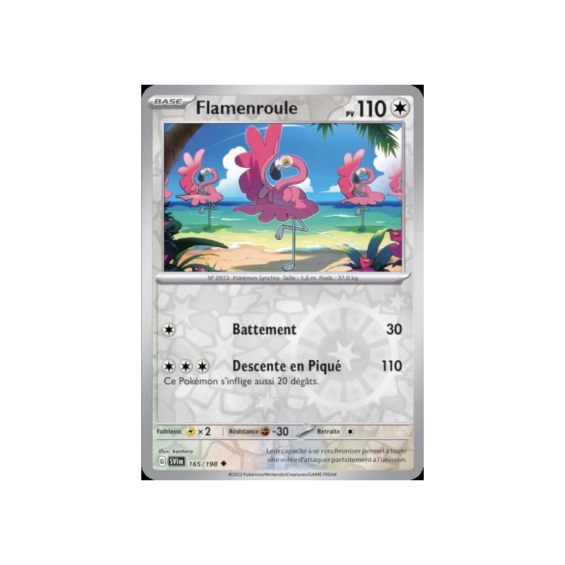 Flamenroule (Reverse Holo) SV01 - 165/198