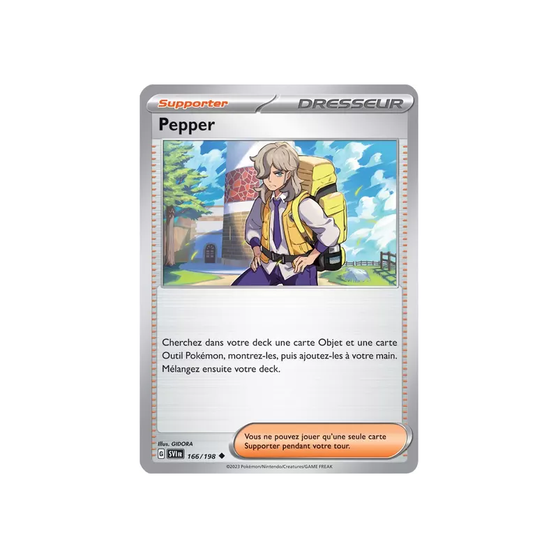 Pepper SV01 - 166/198