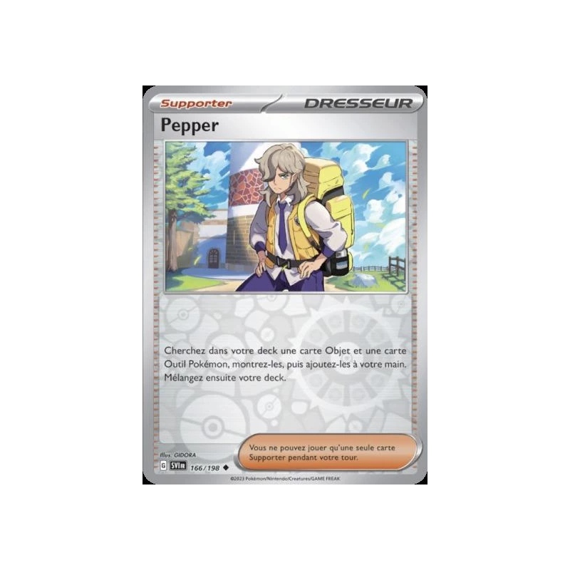 Pepper (Reverse Holo) SV01 - 166/198