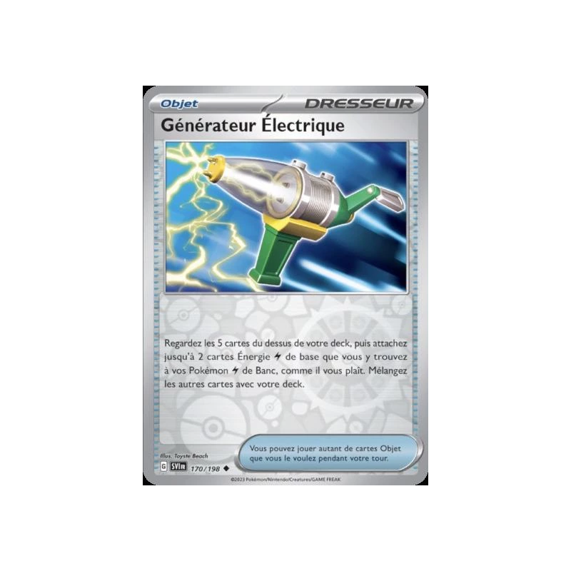 Générateur Électrique (Reverse Holo) SV01 - 170/198