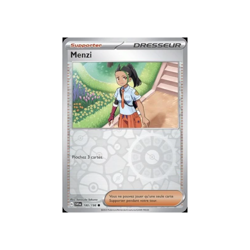Menzi (Reverse Holo) SV01 - 180/198