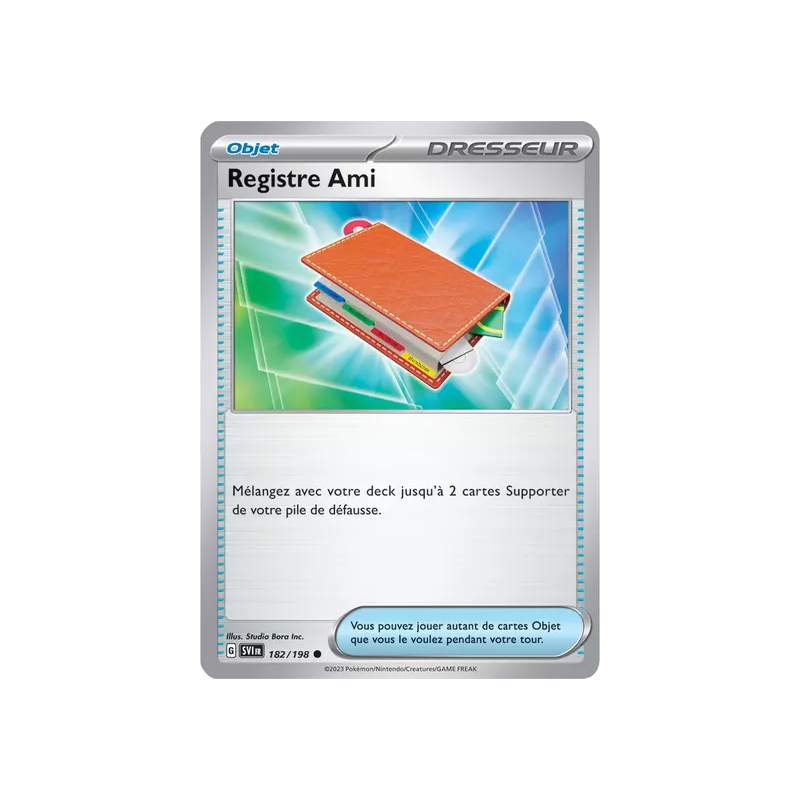 Registre Ami SV01 - 182/198