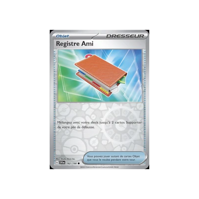 Registre Ami (Reverse Holo) SV01 - 182/198