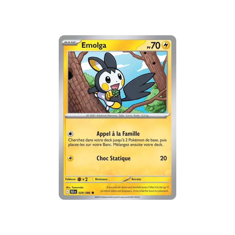 Emolga BLK - 029/086