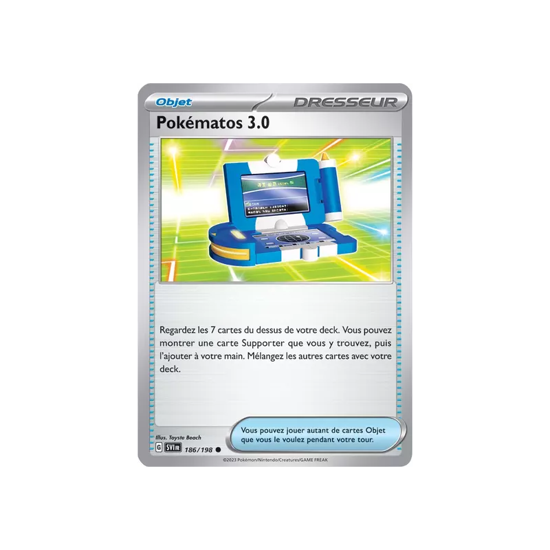 Pokématos 3.0 SV01 - 186/198