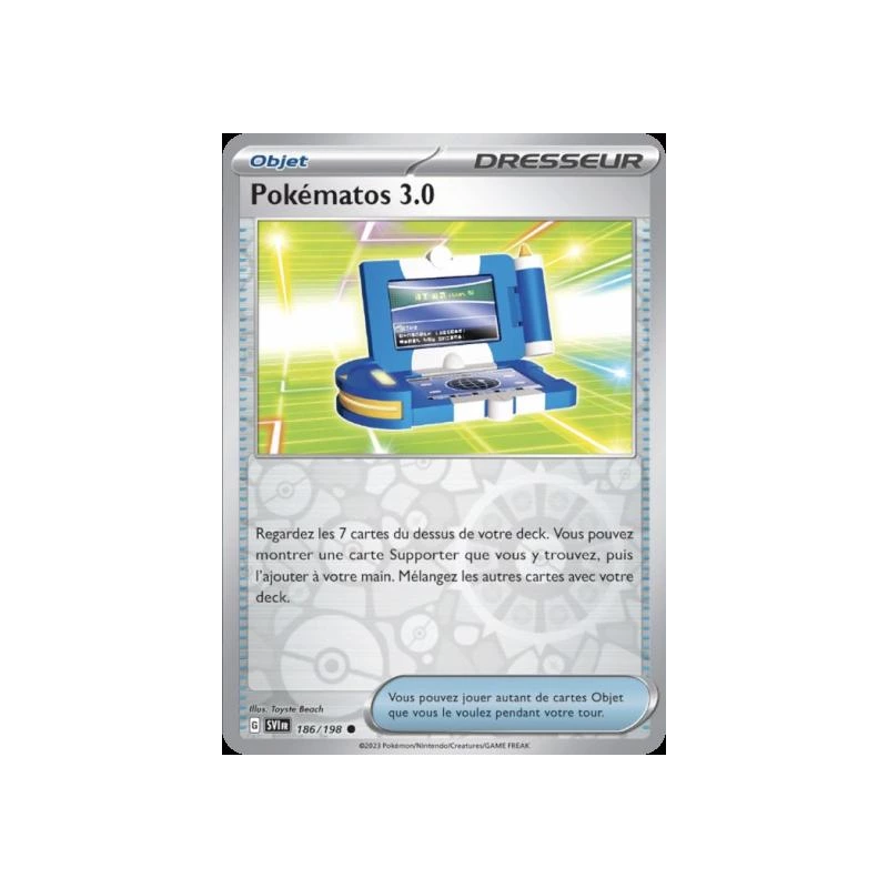 Pokématos 3.0 (Reverse Holo) SV01 - 186/198