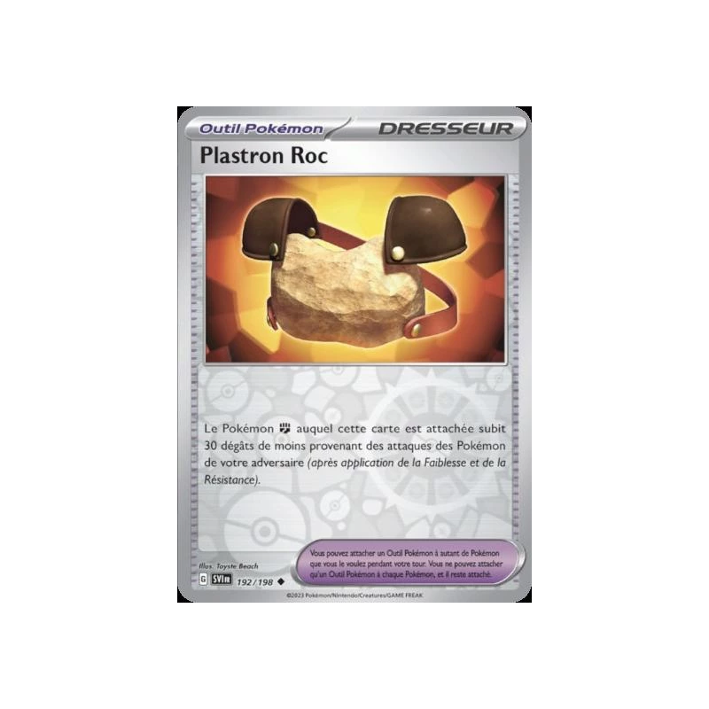 Plastron Roc (Reverse Holo) SV01 - 192/198