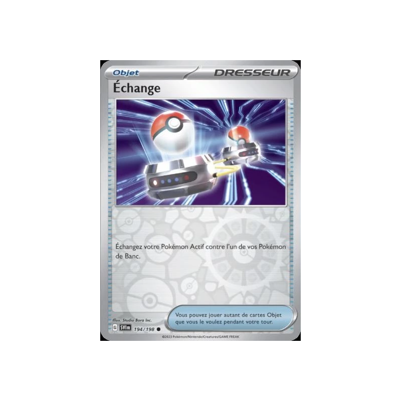 Échange (Reverse Holo) SV01 - 194/198