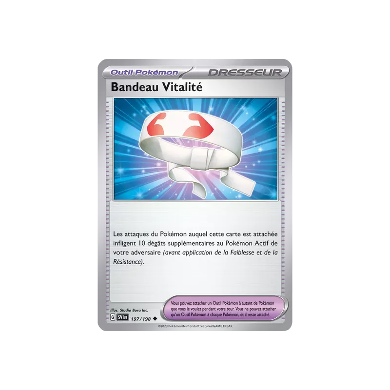 Bandeau Vitalité SV01 - 197/198