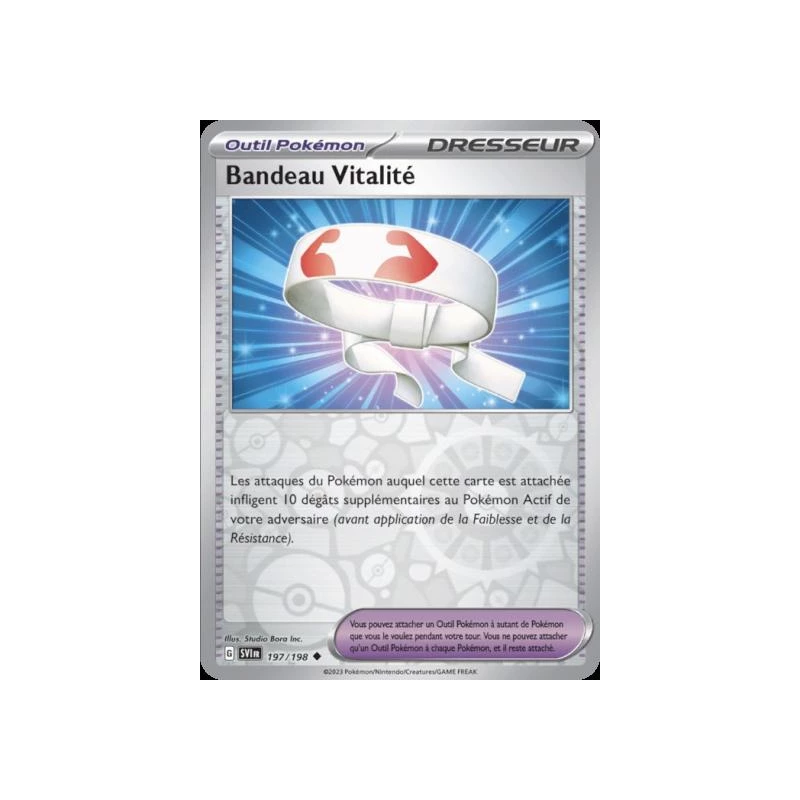 Bandeau Vitalité (Reverse Holo) SV01 - 197/198