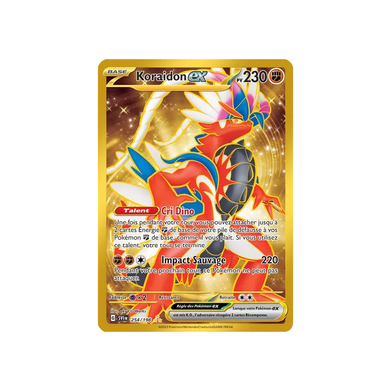 Koraidon EX SV01 - 254/198