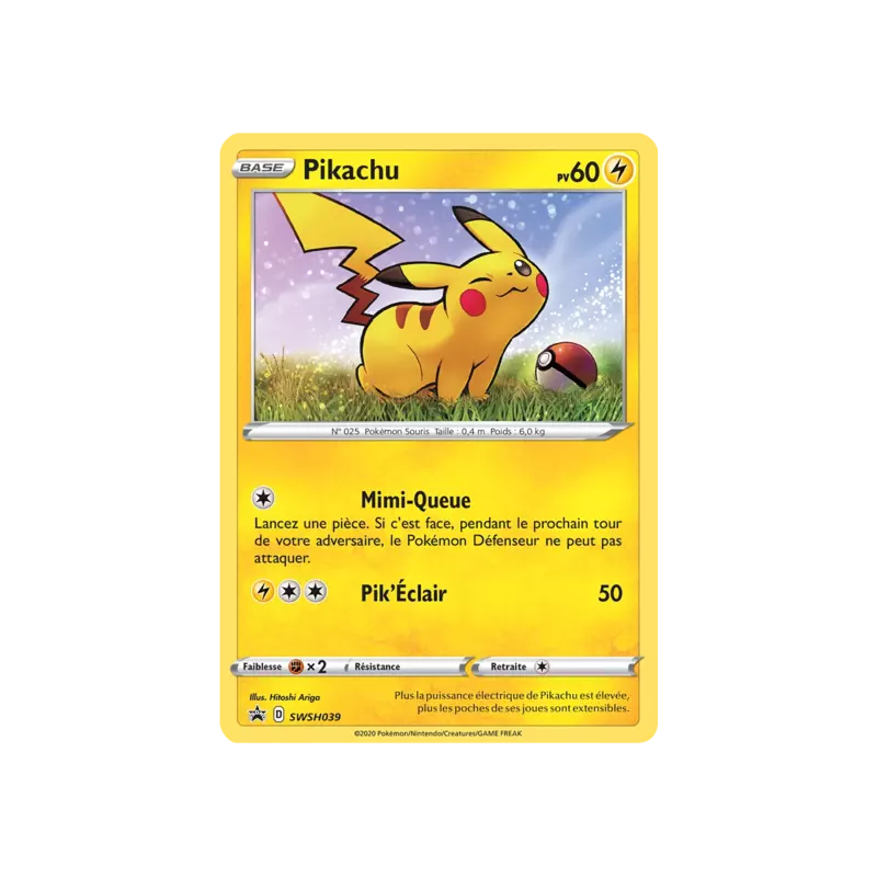 Pikachu SWSH039
