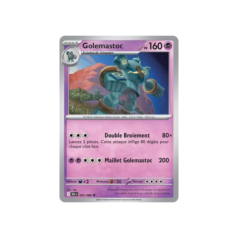 Golemastoc BLK - 043/086