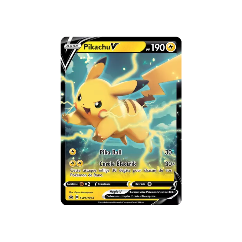 Pikachu V SWSH063