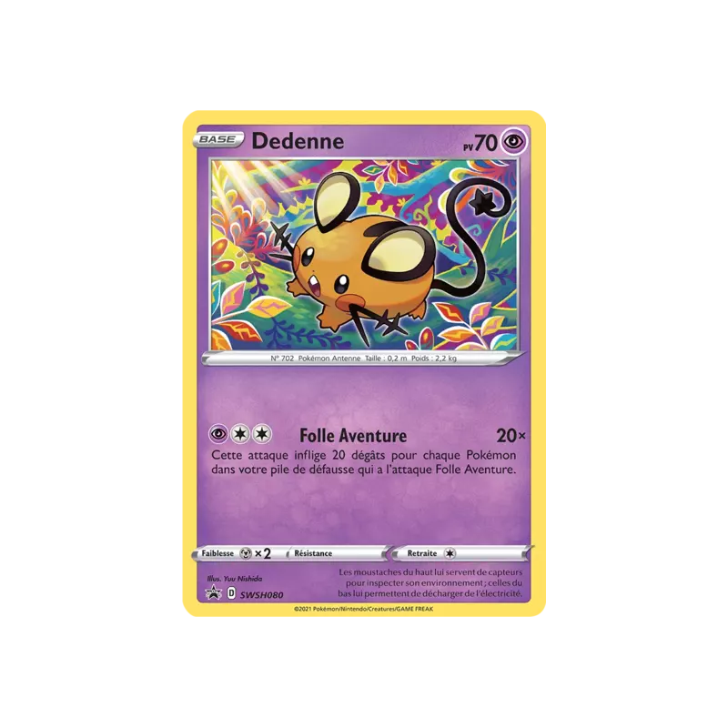 Dedenne SWSH080