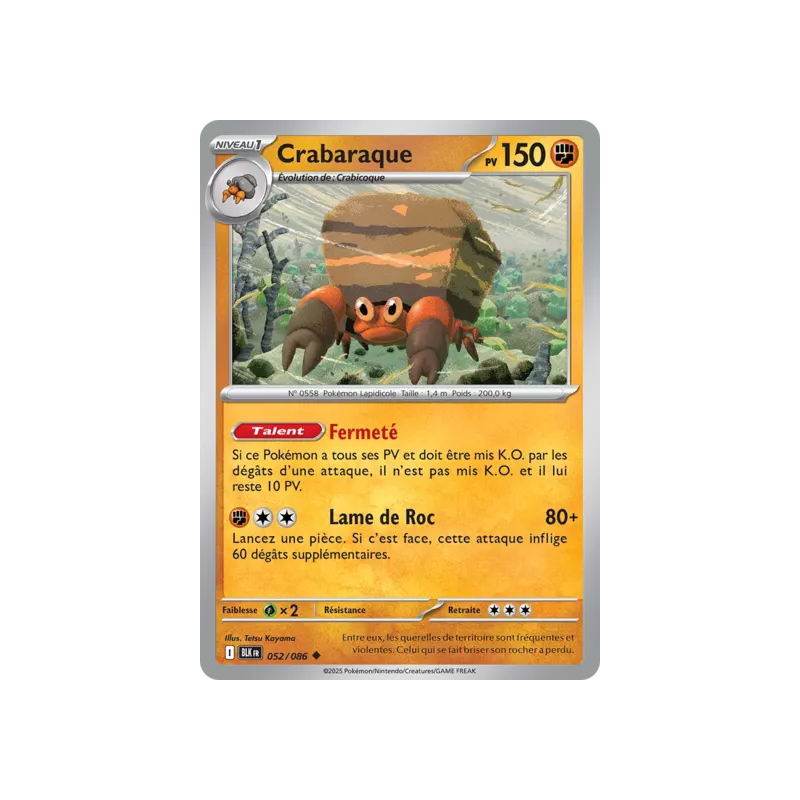 Crabaraque BLK - 052/086