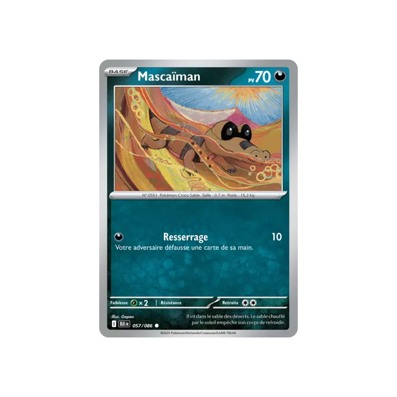 Mascaïman BLK - 057/086