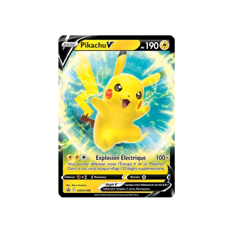 Pikachu V SWSH198