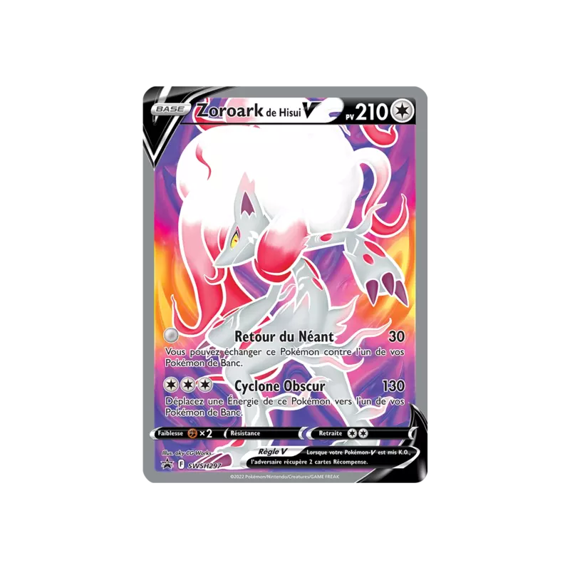 Zoroark de Hisui V SWSH297