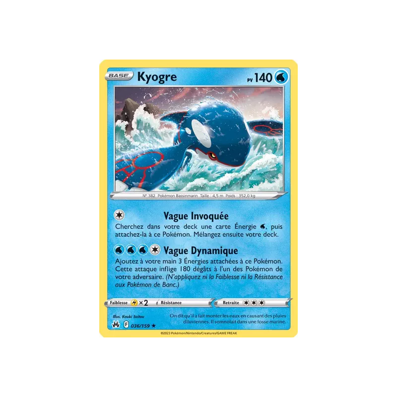 Kyogre CRZ - 036/159