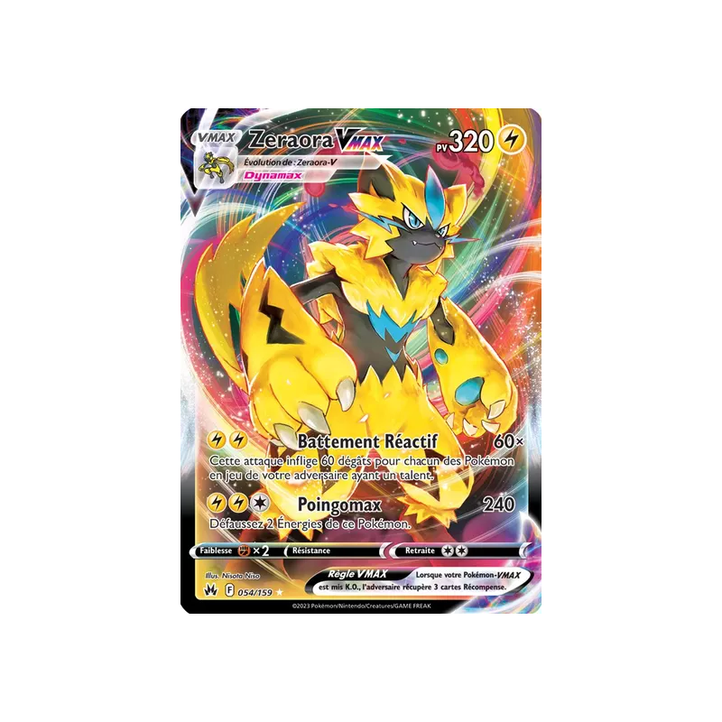 Zeraora VMAX CRZ - 054/159