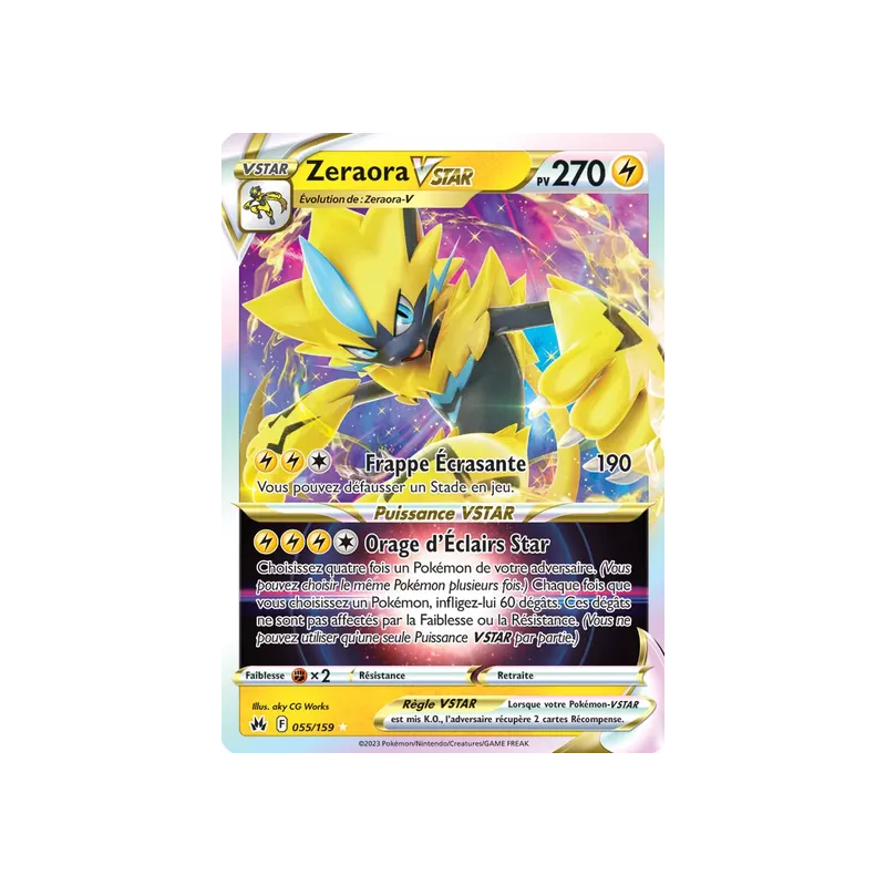 Zeraora VSTAR CRZ - 055/159