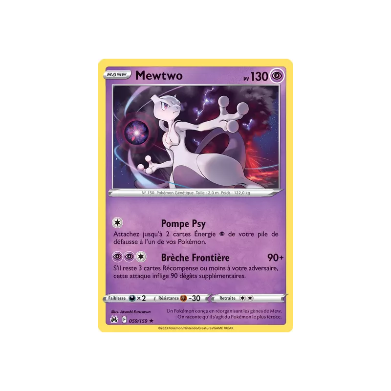 Mewtwo CRZ - 059/159