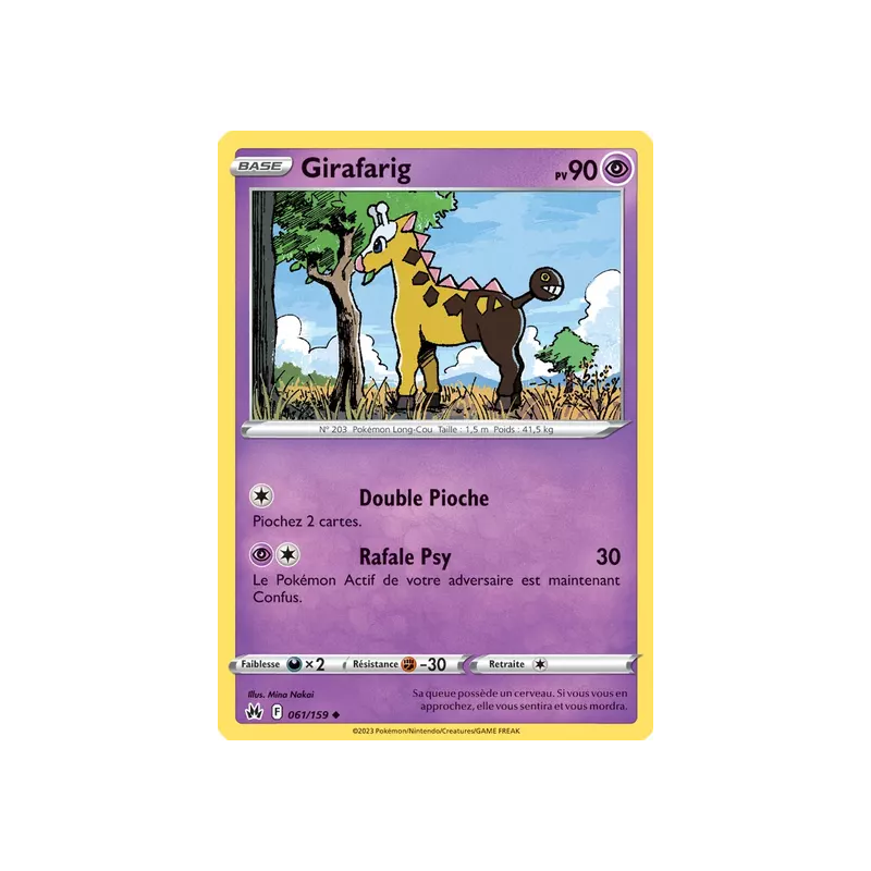 Girafarig CRZ - 061/159