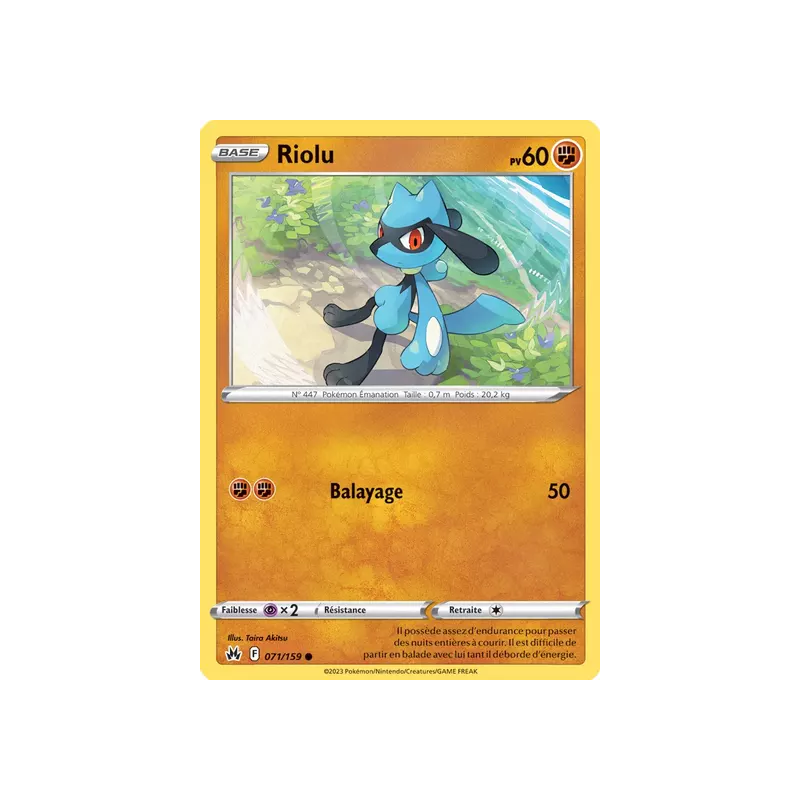 Riolu CRZ - 071/159