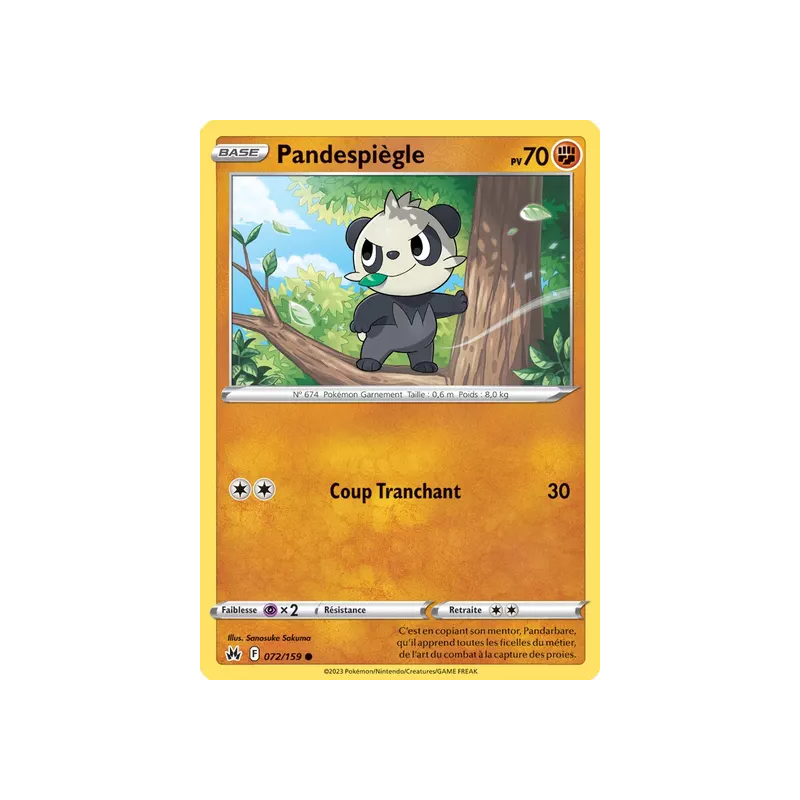 Pandespiègle CRZ - 072/159