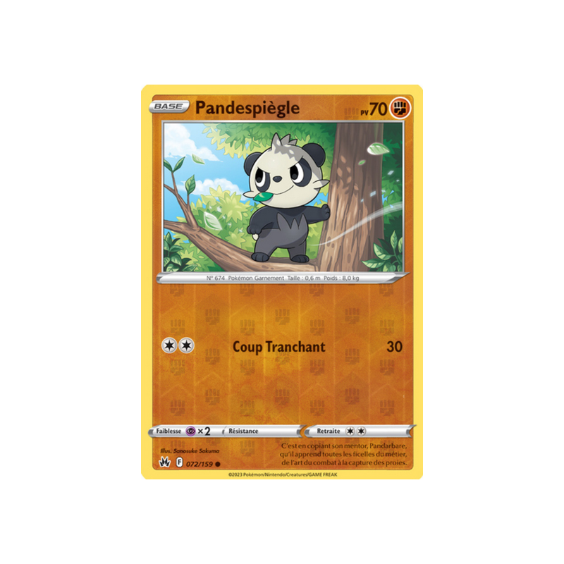 Pandespiègle (Reverse Holo) CRZ - 072/159